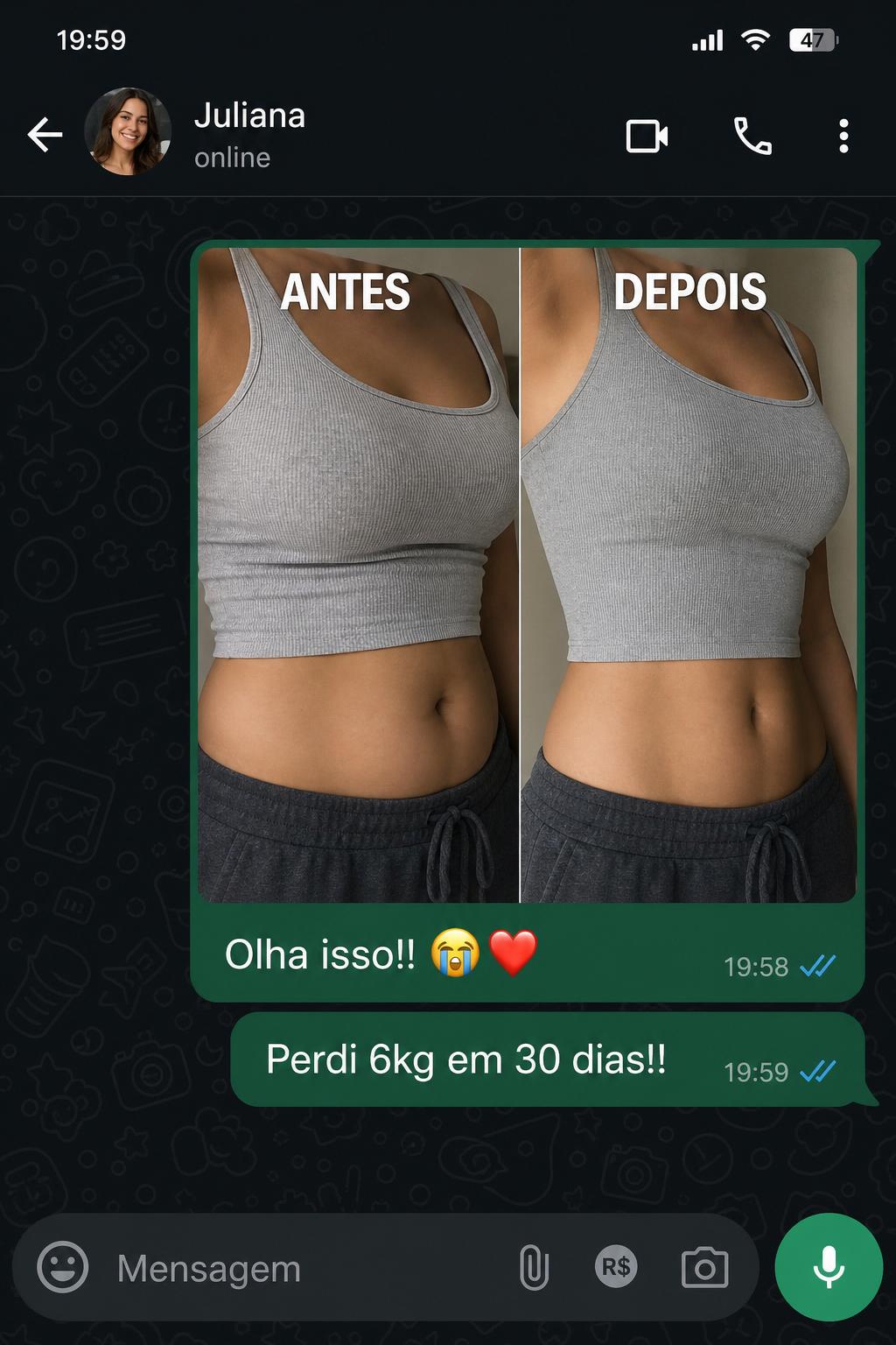 Depoimento real com antes e depois 3